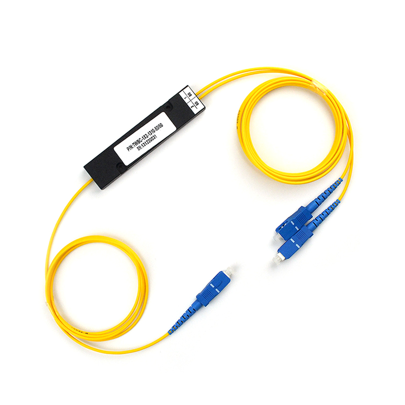 1X2 PLC Optical Fiber Splitter