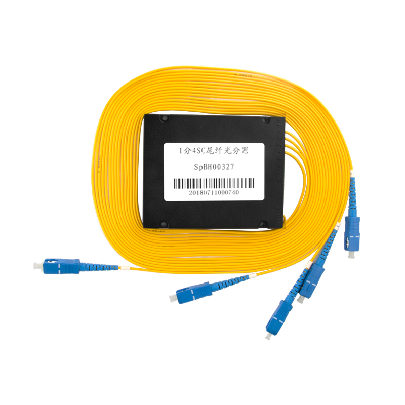 1X4 Optical Fiber PLC Splitter