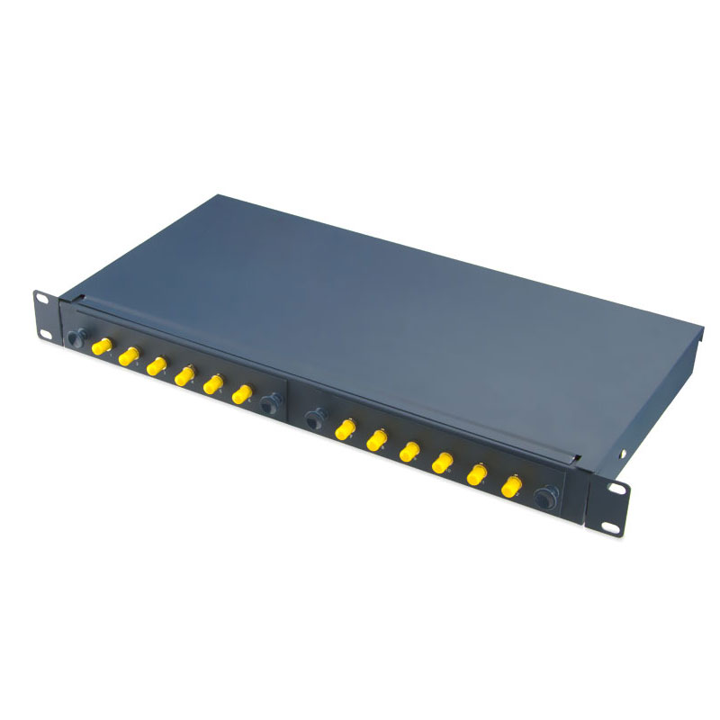 ST 12 Port Fiber Optic Patch Panel