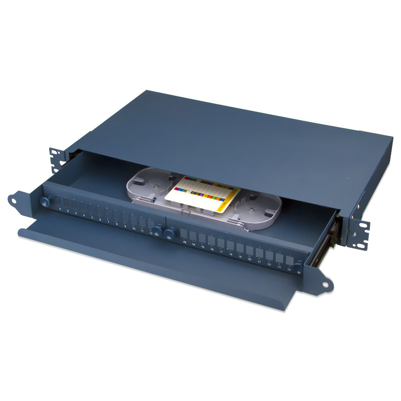 Sliding Type 24 Port SC Fiber Optic Patch Panel