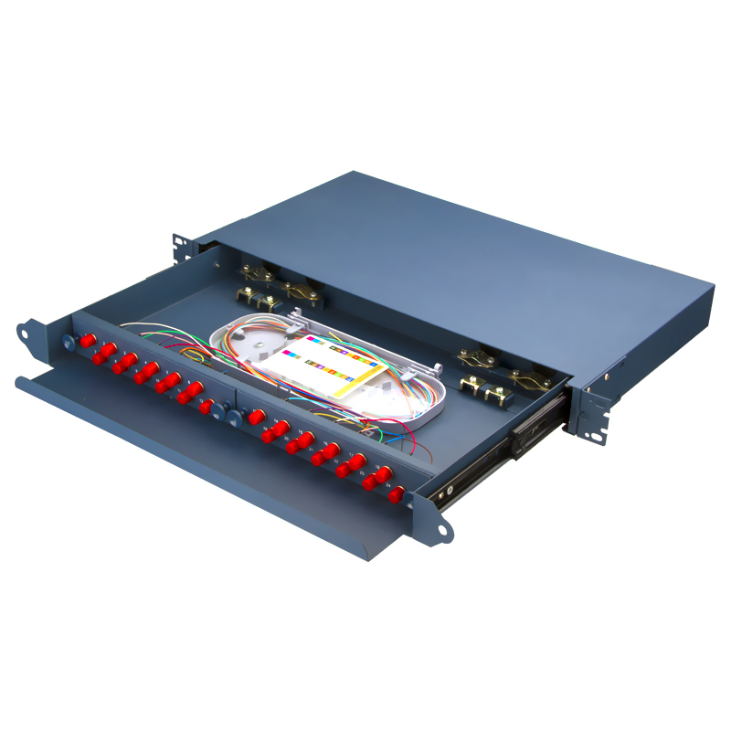 Sliding Type 24 Port FC Fiber Optic Patch Panel