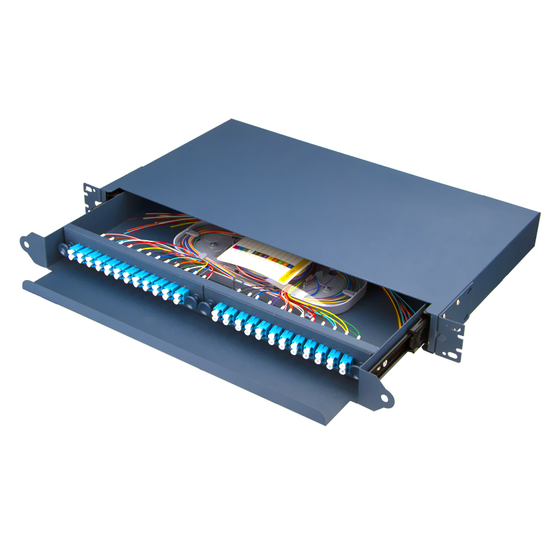 Sliding Type 48 Port LC Fiber Optic Patch Panel