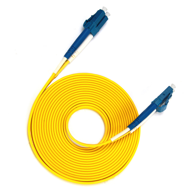 Gigabit Single Mode LC TO LC Fiber Optic Jumper Cable