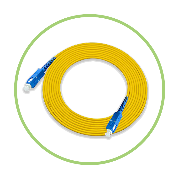 Gigabit Single Mode SC TO SC Fiber Optic Jumper Cable