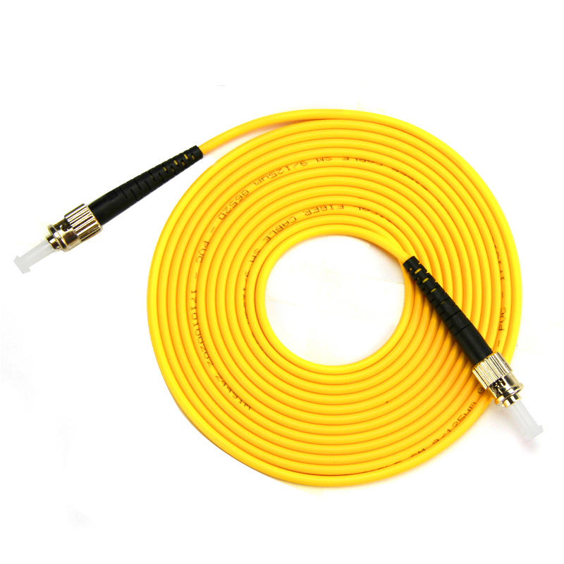 Gigabit Single Mode SC TO ST Fiber Optic Cable Patch Cord
