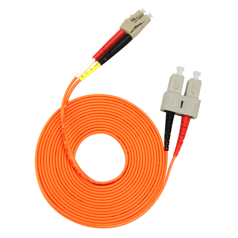 Gigabit Multimode LC TO SC Fiber Optic Patch Cord