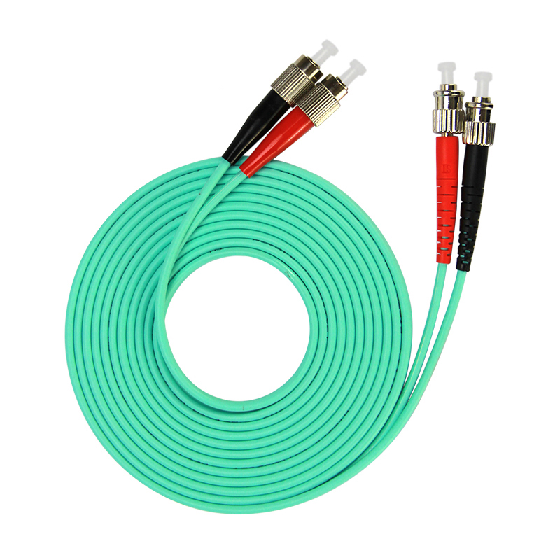 10 Gigabit Multi Mode FC TO ST Fiber Optic Patch Cord