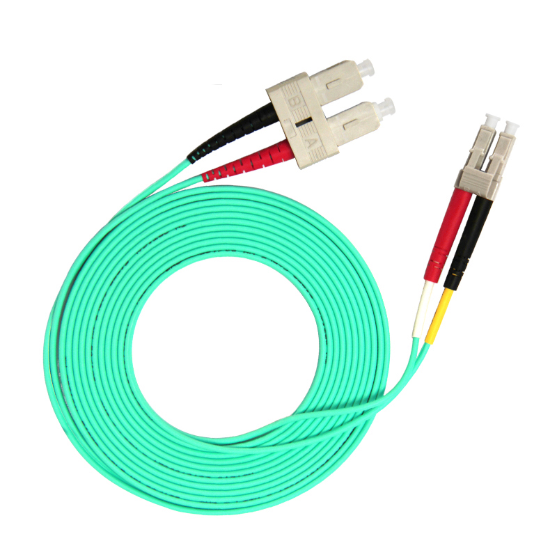 10 Gigabit Multi Mode LC TO SC Fiber Optic Patch Cord