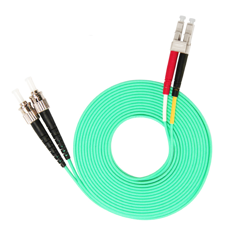 10 Gigabit Multi Mode LC TO ST Fiber Optic Patch Cord