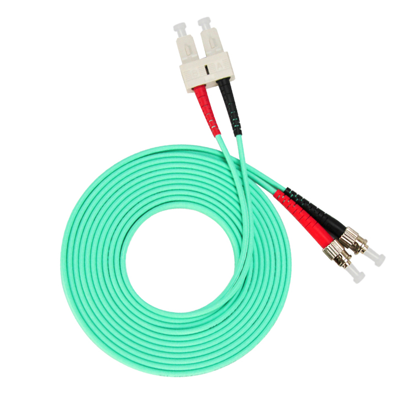 10 Gigabit Multi Mode SC TO ST Fiber Optic Patch Cord