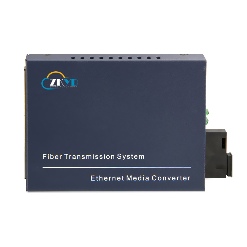 10/100/1000M 1 Fiber Port +4 RJ45 Port Fiber Optic Media Converter