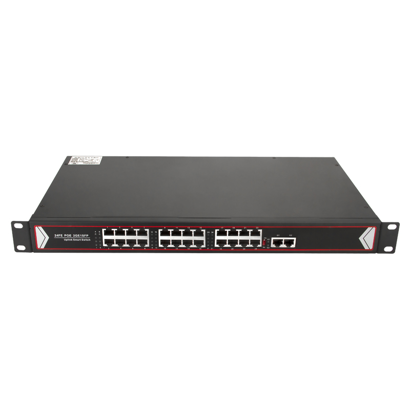 100M 24 Port POE  + 2 Port 1000M Network