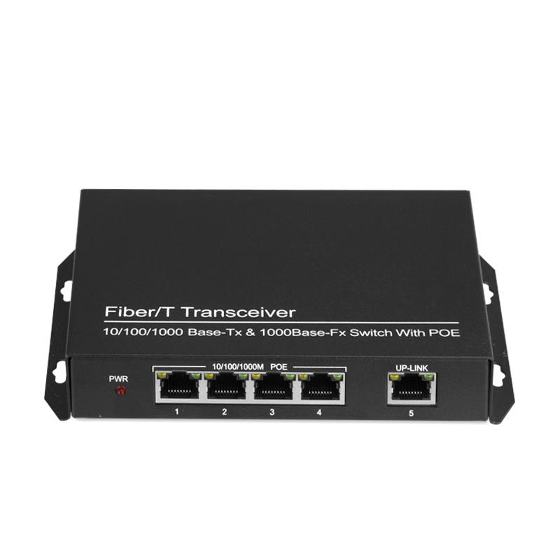 1000M 4 Port POE Network Switch +1 Port 1000M Network