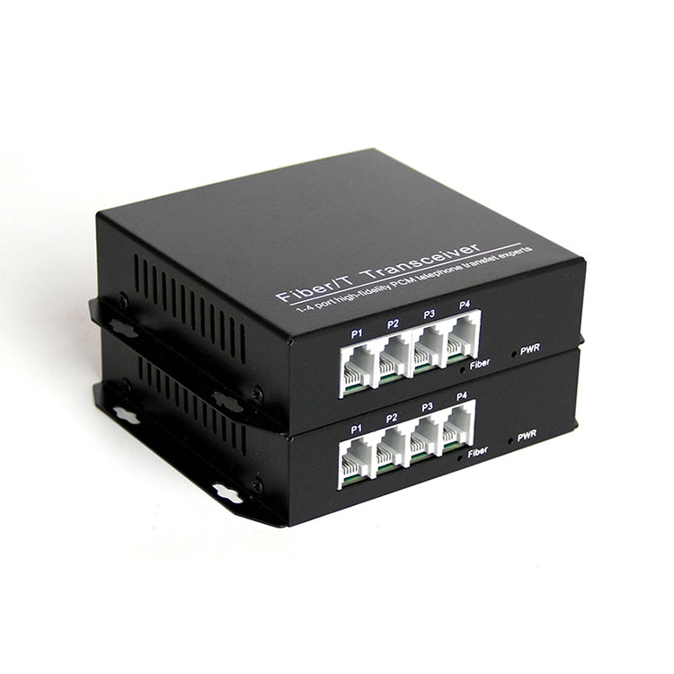 2 Channel Telephone Fiber Optic Media Converter