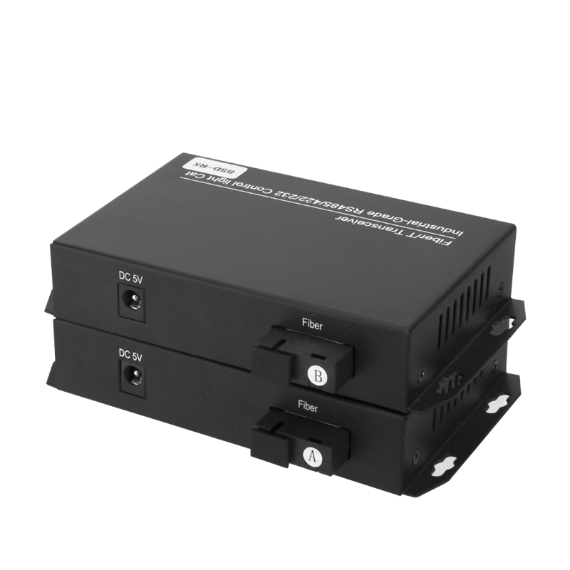 8 Channel RS485 Bidirectional Data to Fiber Optical Converter