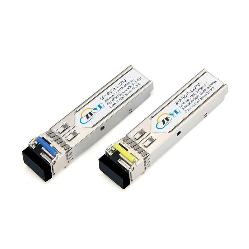 80KM 155M LC Connector Single Fiber SFP Module