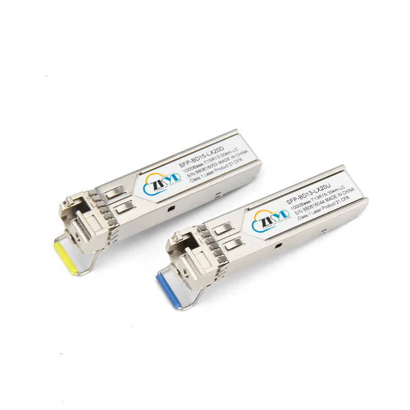 30KM 1000M LC Connector Single Fiber SFP Module